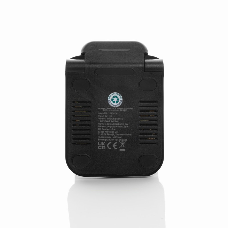 Ładowarka bezprzewodowa 3 w 1 15W Powerpal