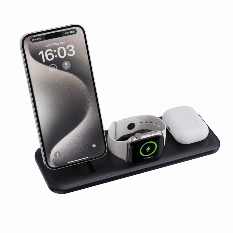 Ładowarka bezprzewodowa 3 w 1 15W Urban Vitamin Torrance