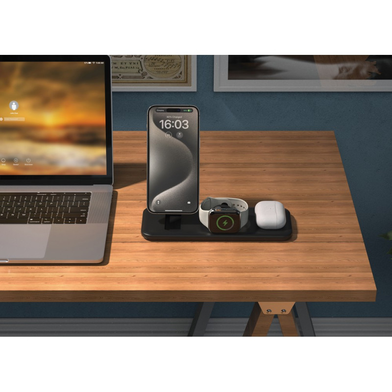 Ładowarka bezprzewodowa 3 w 1 15W Urban Vitamin Torrance