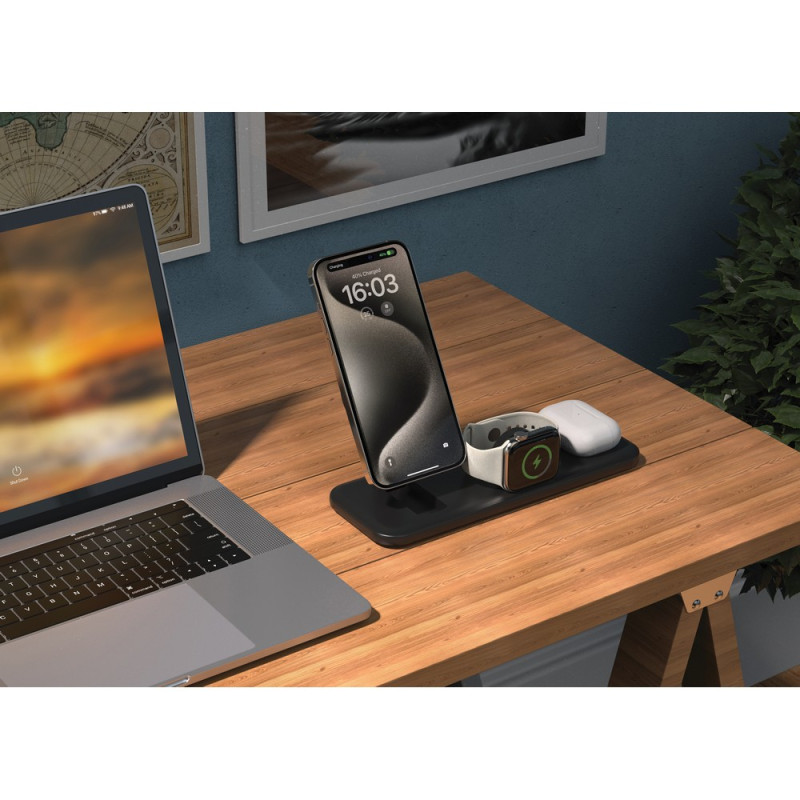 Ładowarka bezprzewodowa 3 w 1 15W Urban Vitamin Torrance