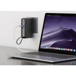 Ładowarka 2 w 1 poder bank do laptopa 10000 mAh 65W Eureka