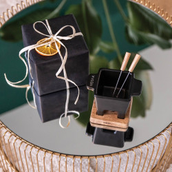 Zestaw do serwowania fondue BOSKA Tapas Fondue Nero