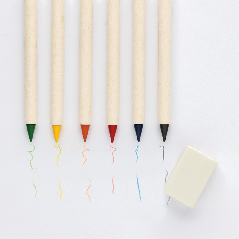 Zestaw kredek notatnik Micki