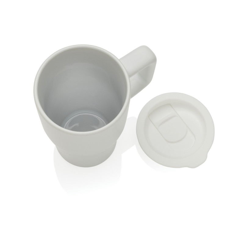 Ceramiczny kubek podrożny 490 ml