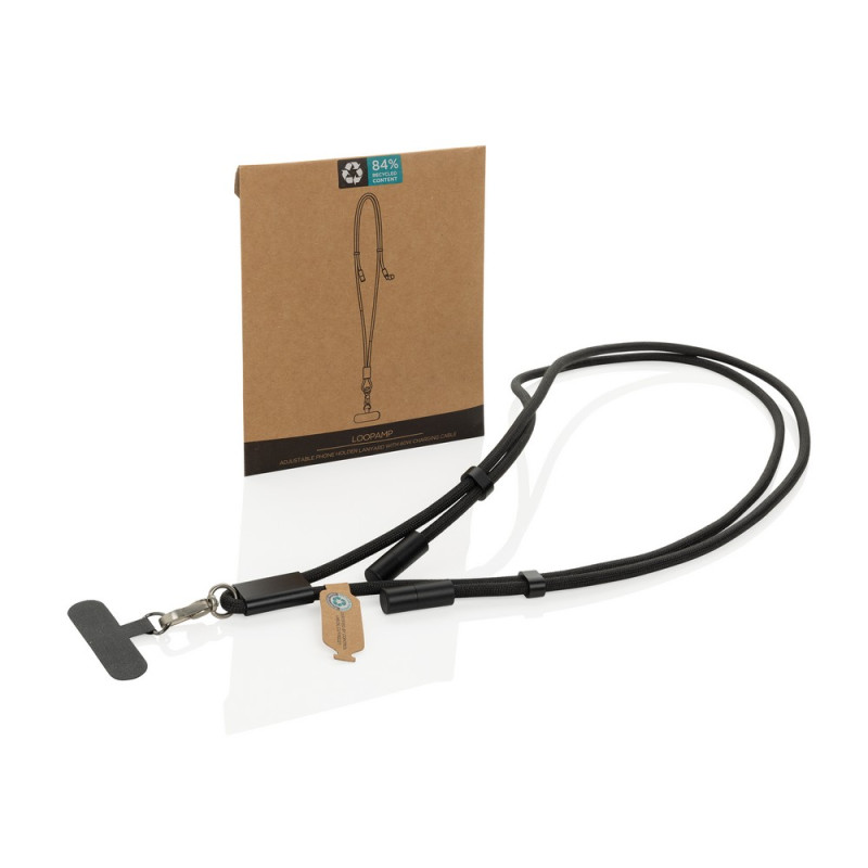 Kabel do ładowania smycz do telefonu LoopAmp