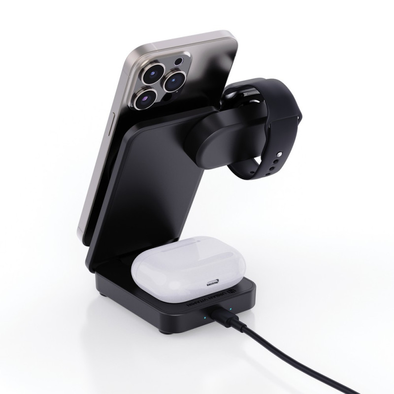 Magnetyczna ładowarka bezprzewodowa 3 w 1 Urban Vitamin