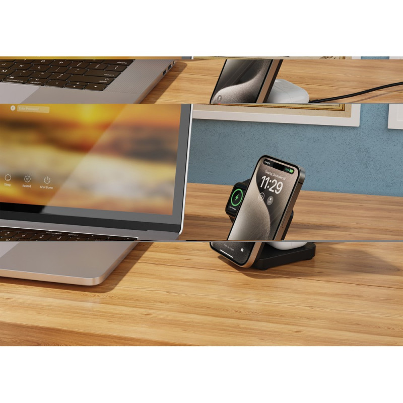 Magnetyczna ładowarka bezprzewodowa 3 w 1 Urban Vitamin