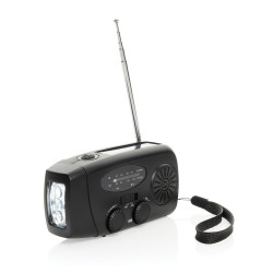 Radio survivalowe AM/FM power bank 1800 mAh latarka RescueWave