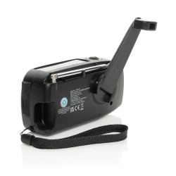 Radio survivalowe AM/FM power bank 1800 mAh latarka RescueWave