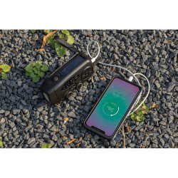 Radio survivalowe AM/FM power bank 1800 mAh latarka RescueWave