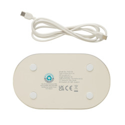 Zegar na biurko budzik z funkcją białego szumu