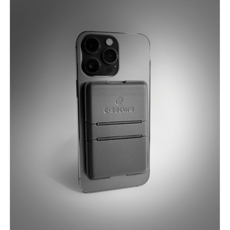 Magnetyczny portfel do telefonu C-Secure