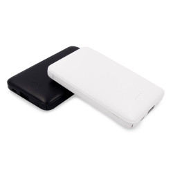 Power bank 5000 mAh ze zintegrowanymi kablami adapter w komplecie | Presley