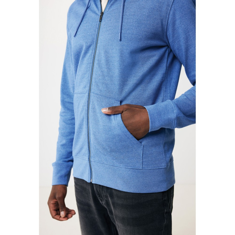 Bluza z kapturem z bawełny z recyklingu Iqoniq Abisko