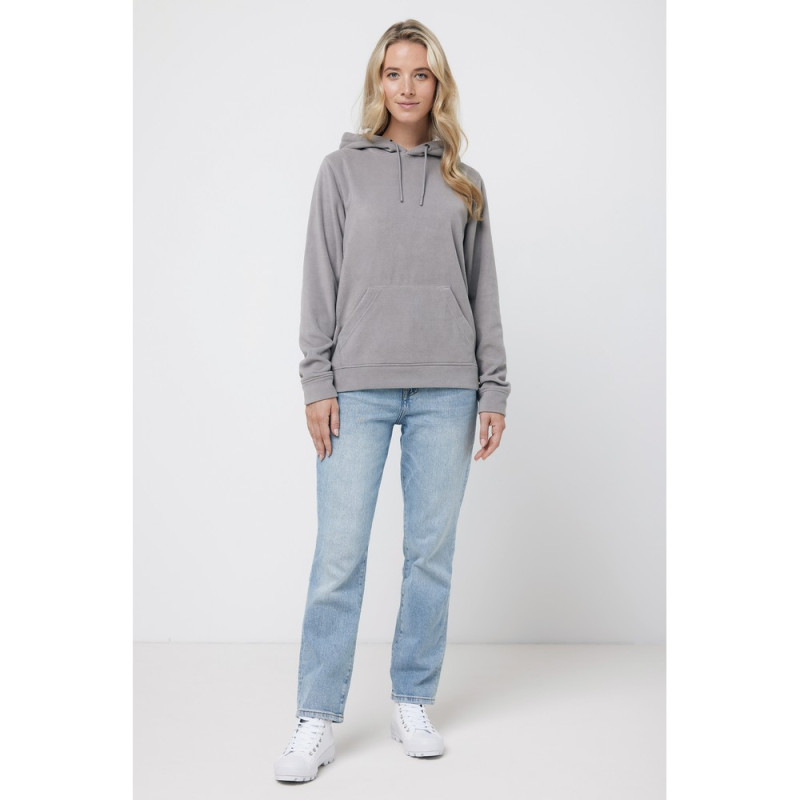Bluza z kapturem z mikropolaru Iqoniq Trivor RPET