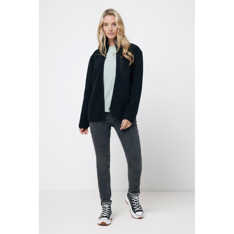 Kurtka z polaru Iqoniq Diran poliester z recyklingu