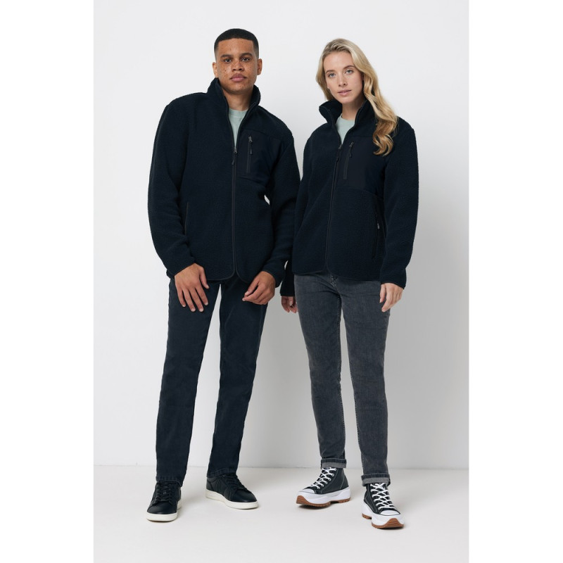 Kurtka z polaru Iqoniq Diran poliester z recyklingu