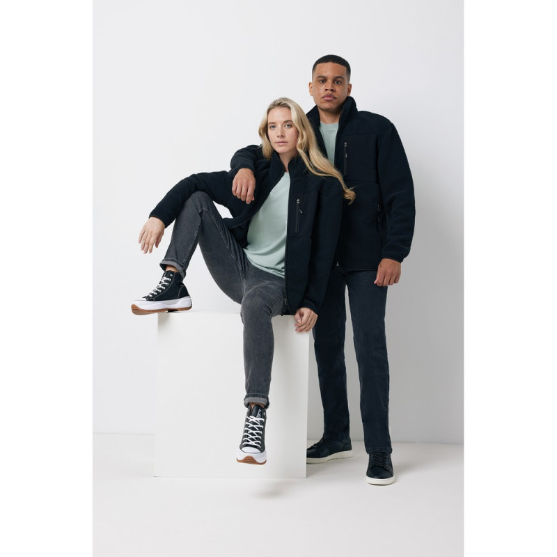 Kurtka z polaru Iqoniq Diran poliester z recyklingu