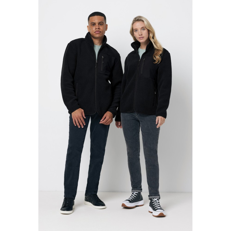 Kurtka z polaru Iqoniq Diran poliester z recyklingu