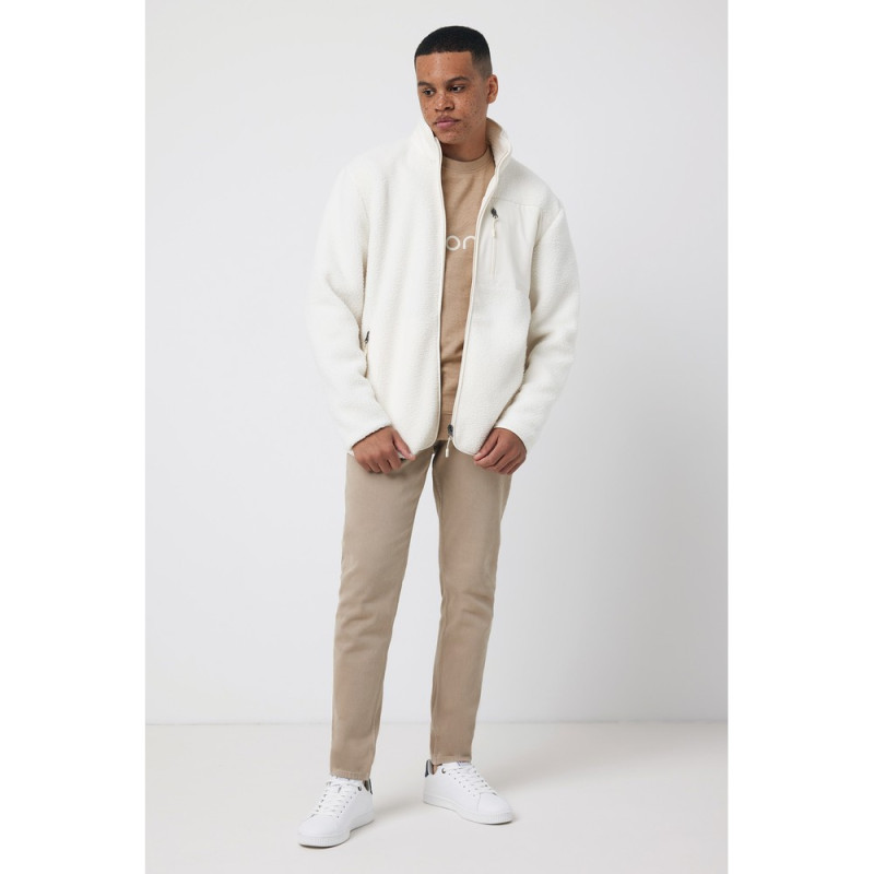 Kurtka z polaru Iqoniq Diran poliester z recyklingu