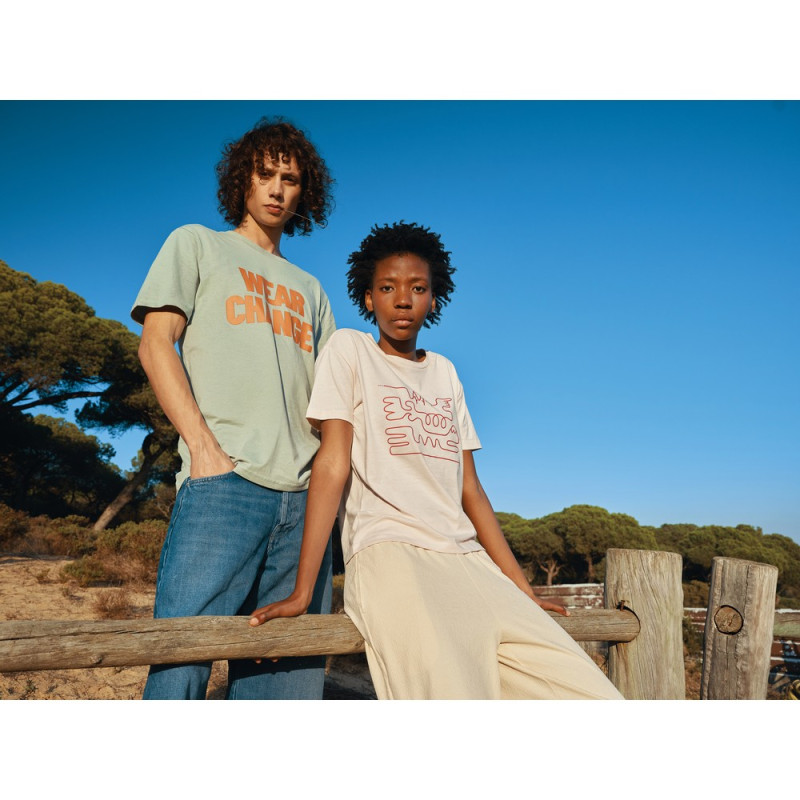 Lekka koszulka Iqoniq Sierra bawełna z recyklingu