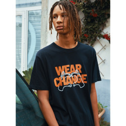 Luźna koszulka Iqoniq Kakadu bawełna z recyklingu