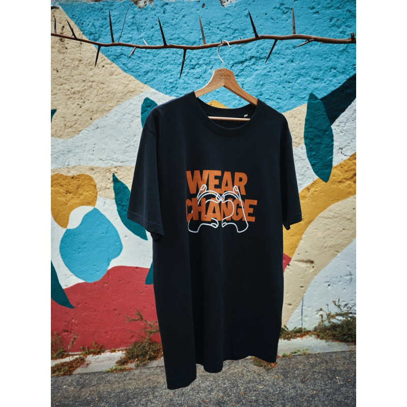 Luźna koszulka Iqoniq Kakadu bawełna z recyklingu