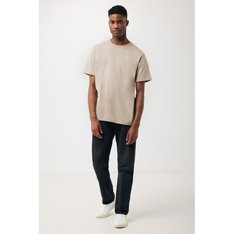 Luźna koszulka Iqoniq Kakadu bawełna z recyklingu