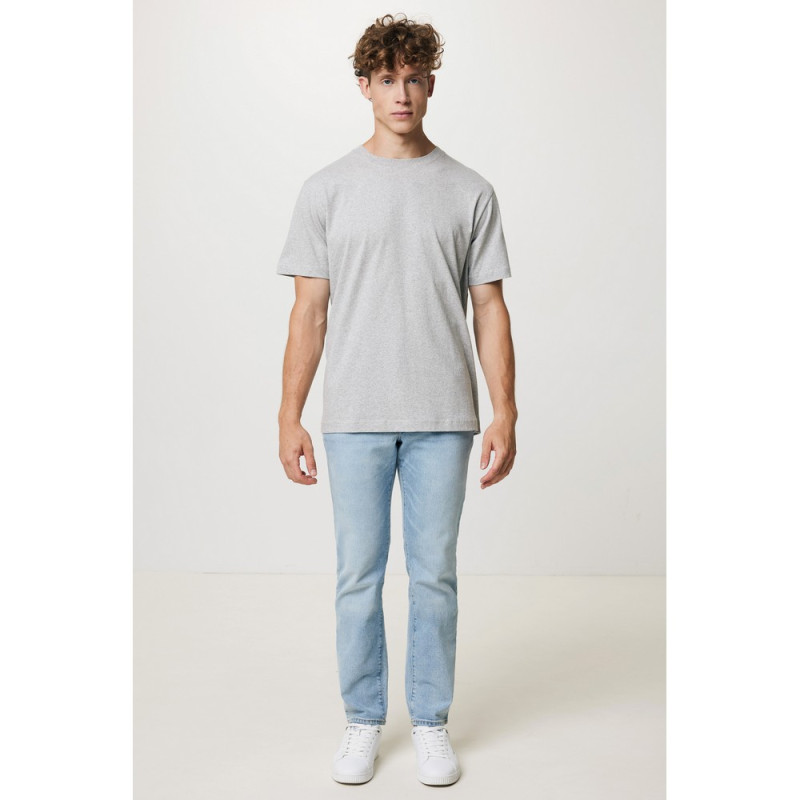 Luźna koszulka Iqoniq Kakadu bawełna z recyklingu