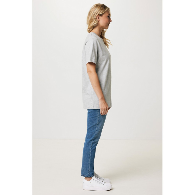 Luźna koszulka Iqoniq Kakadu bawełna z recyklingu