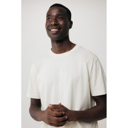 Luźna koszulka Iqoniq Kakadu bawełna z recyklingu