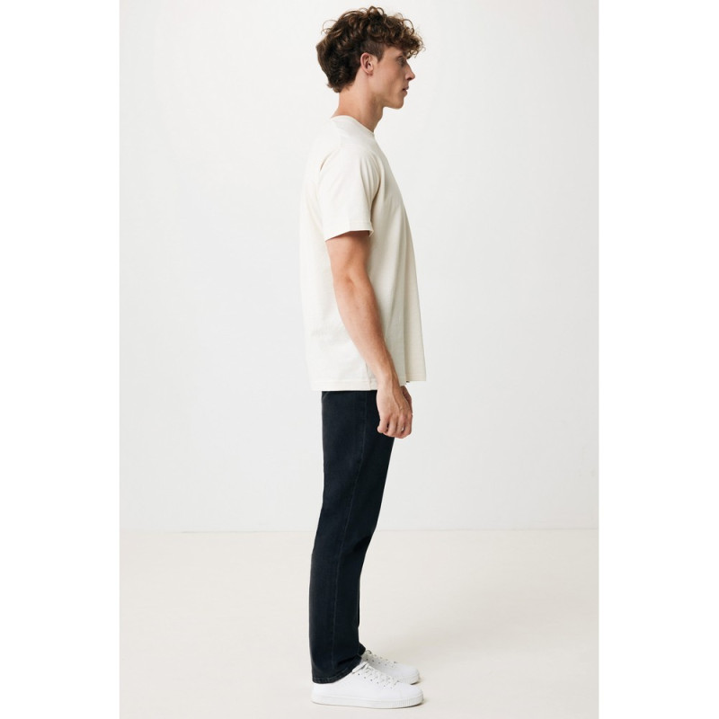 Luźna koszulka Iqoniq Kakadu bawełna z recyklingu