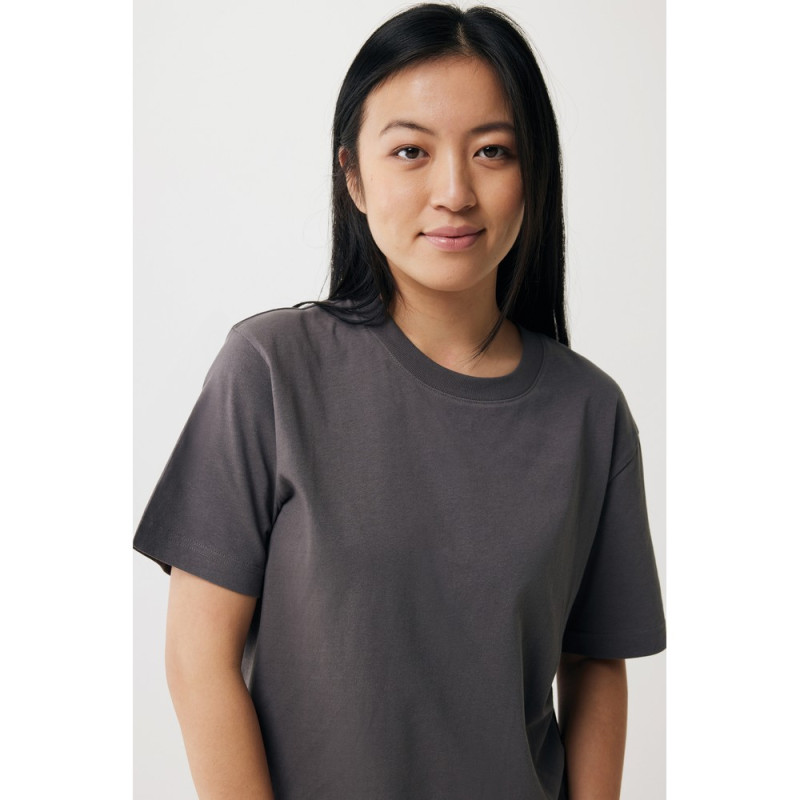 Luźna koszulka Iqoniq Kakadu bawełna z recyklingu