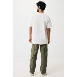 Luźna koszulka Iqoniq Kakadu bawełna z recyklingu