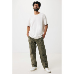 Luźna koszulka Iqoniq Kakadu bawełna z recyklingu