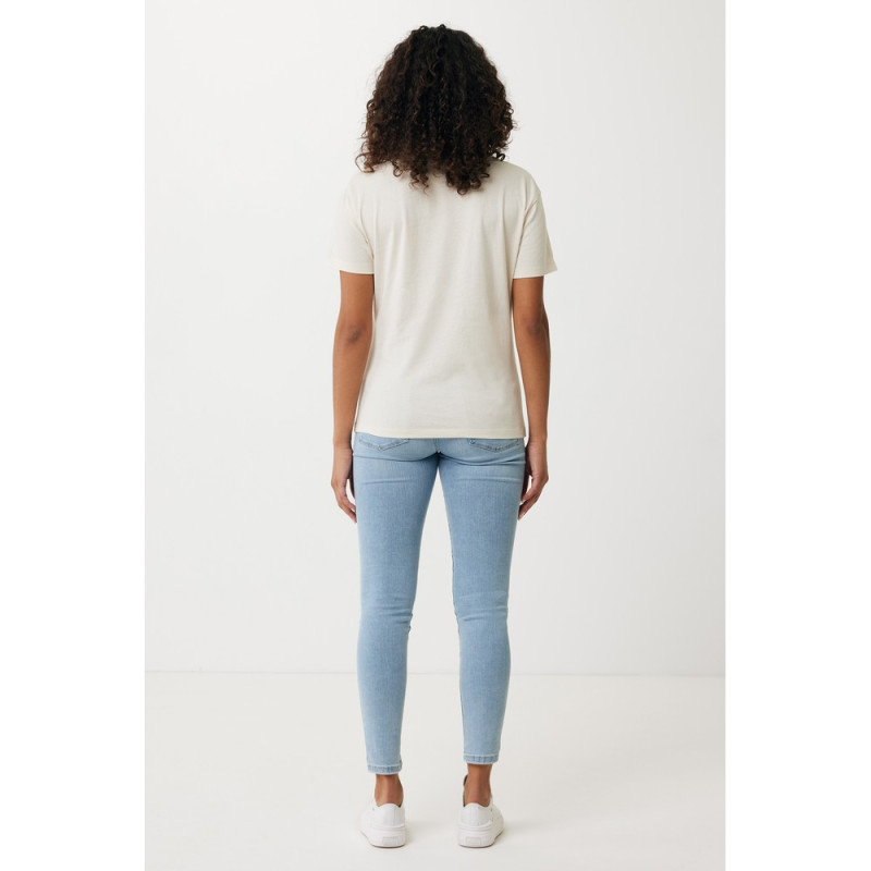 Damska koszulka Iqoniq Yala bawełna z recyklingu