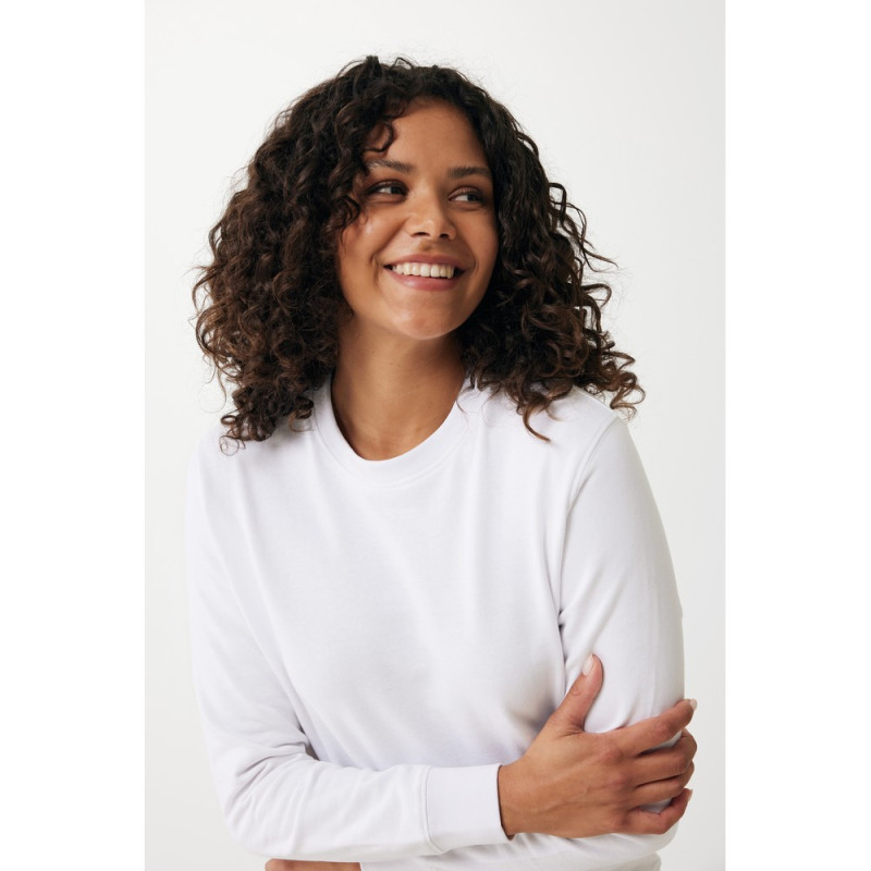 Lekki sweter Iqoniq Etosha bawełna z recyklingu