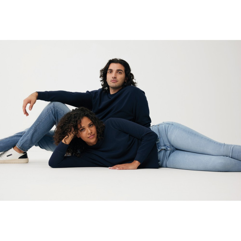 Lekki sweter Iqoniq Etosha bawełna z recyklingu