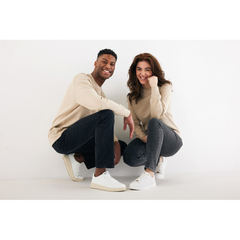 Lekki sweter Iqoniq Etosha bawełna z recyklingu