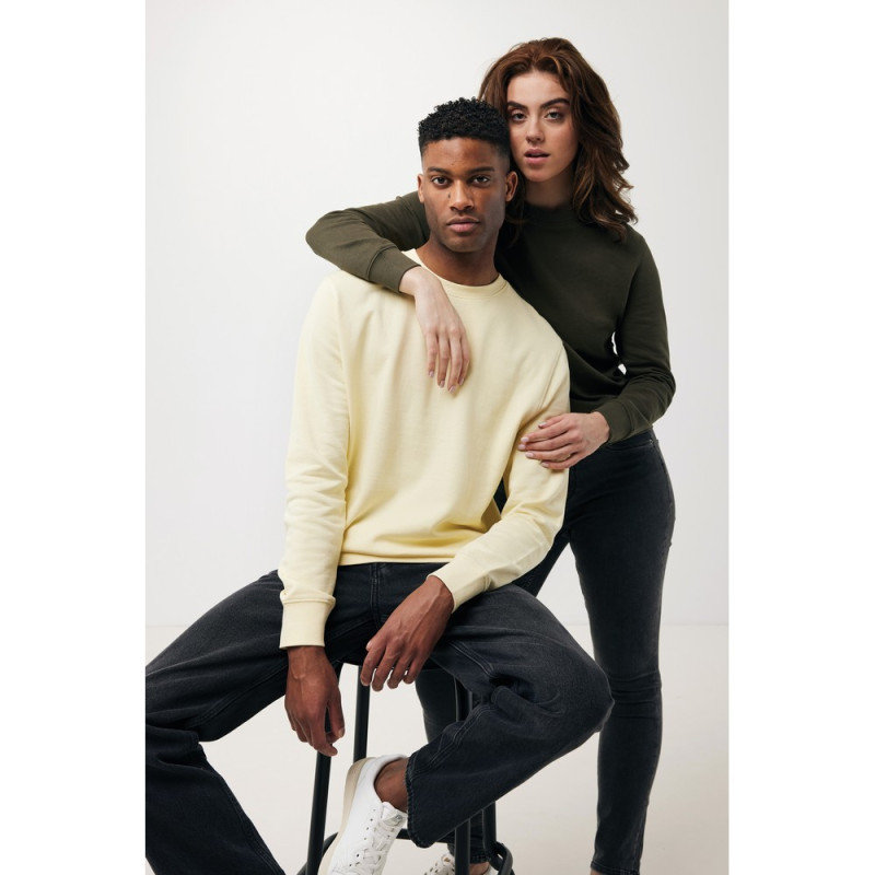 Lekki sweter Iqoniq Etosha bawełna z recyklingu