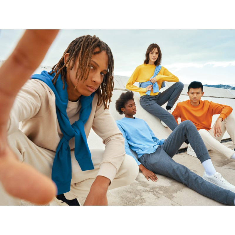 Lekki sweter Iqoniq Etosha bawełna z recyklingu