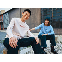 Lekki sweter Iqoniq Etosha bawełna z recyklingu