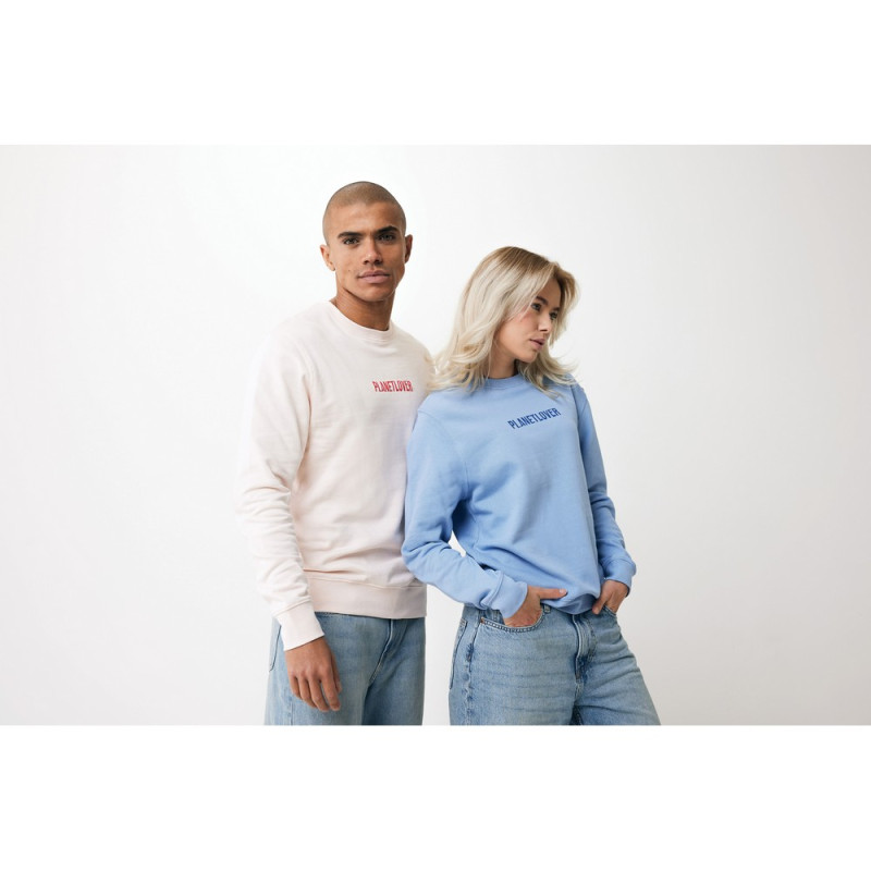 Lekki sweter Iqoniq Etosha bawełna z recyklingu