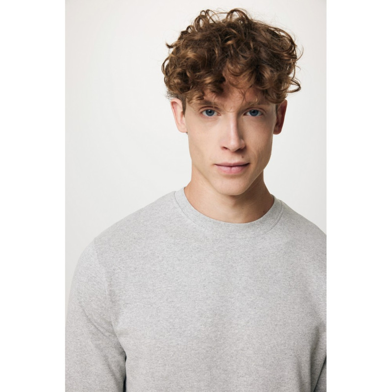 Lekki sweter Iqoniq Etosha bawełna z recyklingu