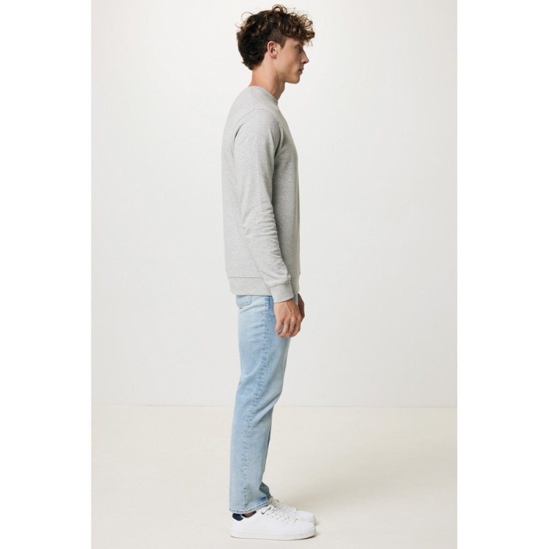 Lekki sweter Iqoniq Etosha bawełna z recyklingu