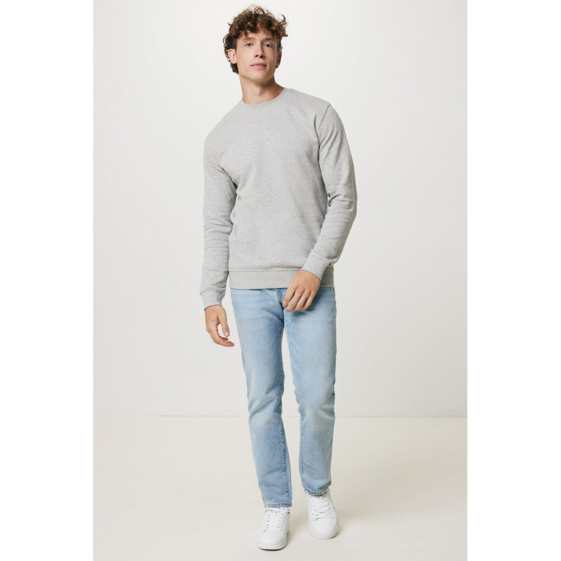 Lekki sweter Iqoniq Etosha bawełna z recyklingu