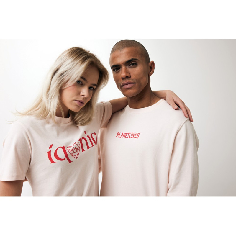 Lekki sweter Iqoniq Etosha bawełna z recyklingu