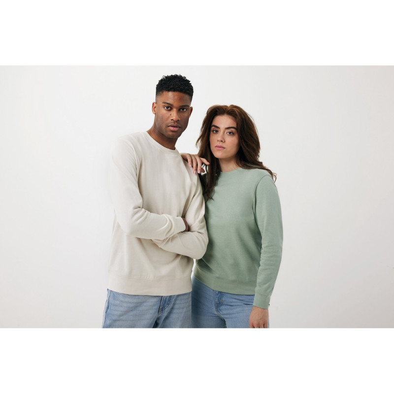 Lekki sweter Iqoniq Etosha bawełna z recyklingu