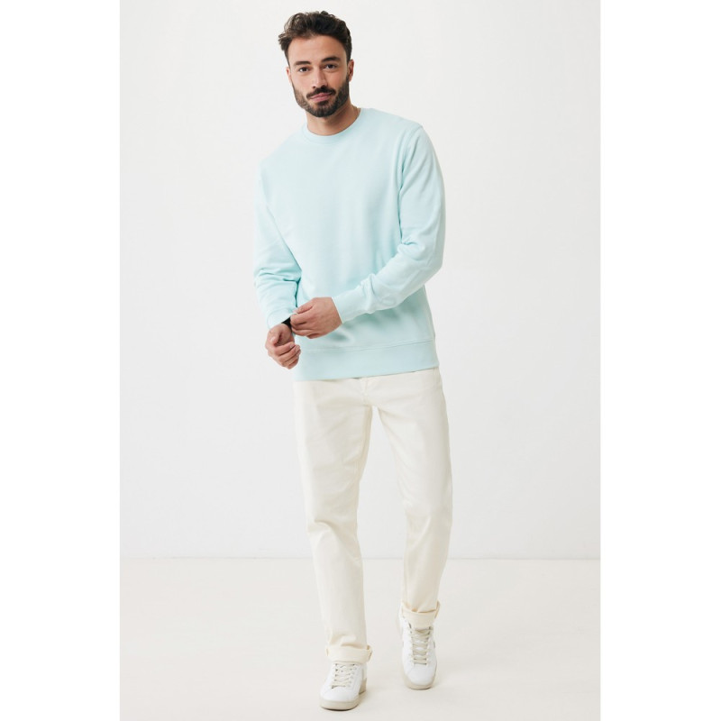 Lekki sweter Iqoniq Etosha bawełna z recyklingu