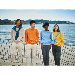 Lekki sweter Iqoniq Etosha bawełna z recyklingu